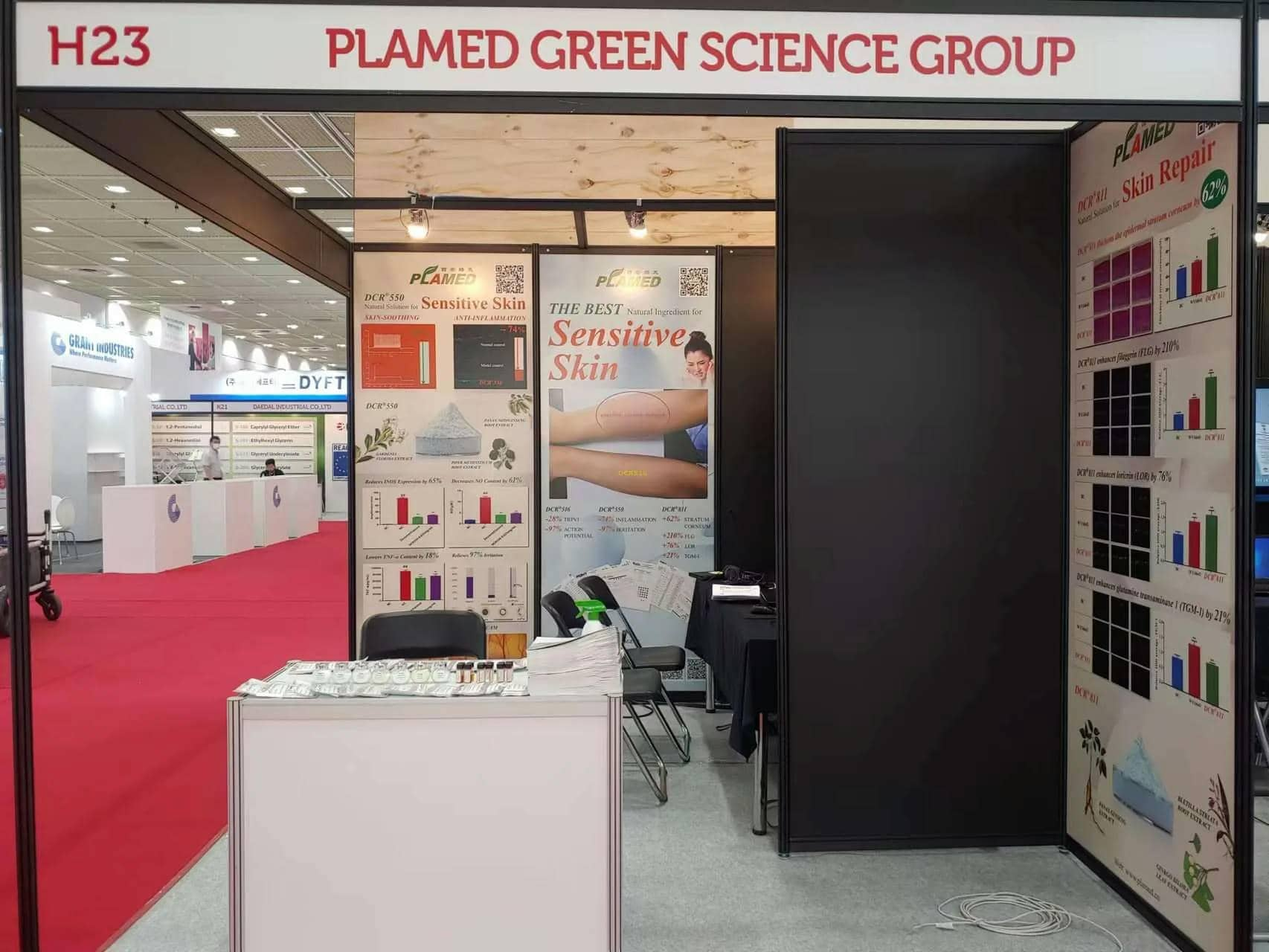 Plamed succesfully attended the 2022 In-Cosmetics Korea