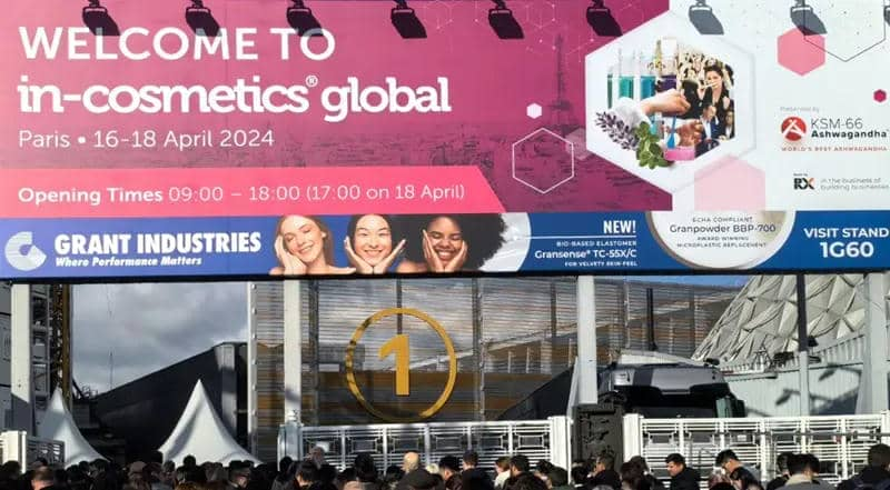 Plamed at In-cosmetics Global 2024 Paris